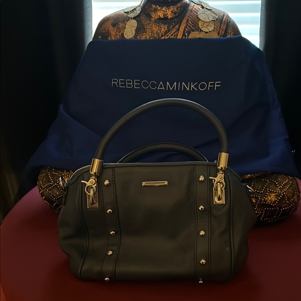 Rebecca Minkoff Blue Studded Handbag